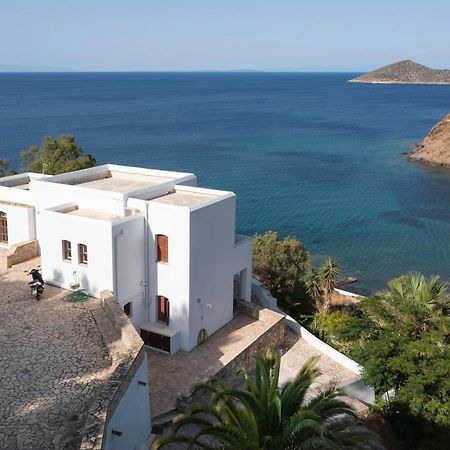 Ivi Beach Front Villa, Leros Vromolithos Buitenkant foto